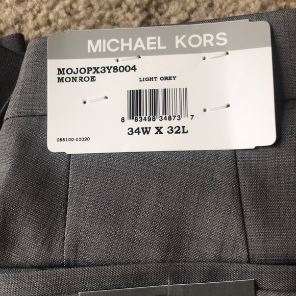 Michael Kors | Pants | Michael Kors Light Gray Monroe Dress Pants | Poshmark